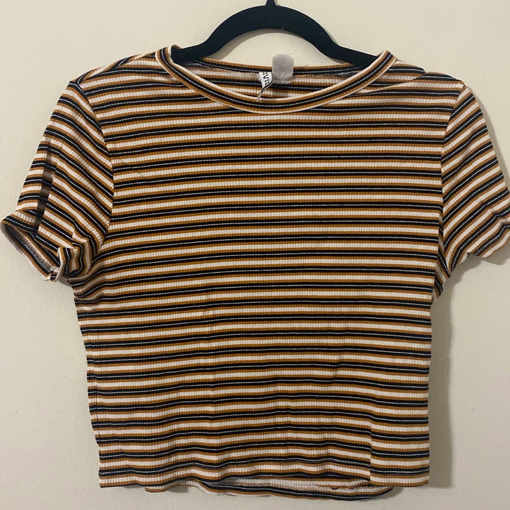 H&M CropTop Stripes XL